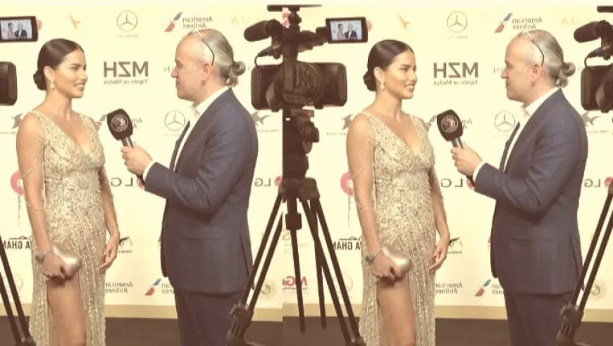 Ünlü magazinci Habib Aytekin’in Adriana Lima ile özel röportajı uluslararası magazin gündeminde ilgi gördü
