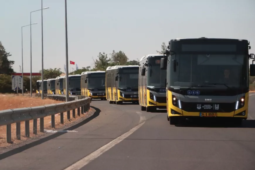 Şanlıurfa Büyükşehir Belediye Başkanı Mehmet Kasım Gülpınar’ın talimatıyla ulaşım filosuna 30 yeni otobüs