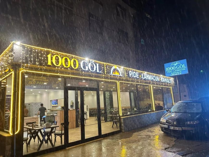 Trabzon Şana Yalıncak’ta Bingöl Pide kapılarını açtı: Odun ateşinde pide ve lahmacun lezzeti