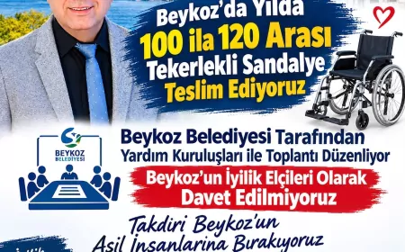 Beykoz’un İyilik Elçileri tekerlekli sandalye çalışmalarını kasım ayında sonlandıracak