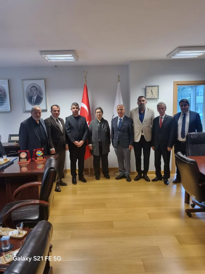 Dost Dernekleri Federasyonu’ndan İller Bankası Eskişehir Bölge Müdürlüğü’ne iş birliği ziyareti